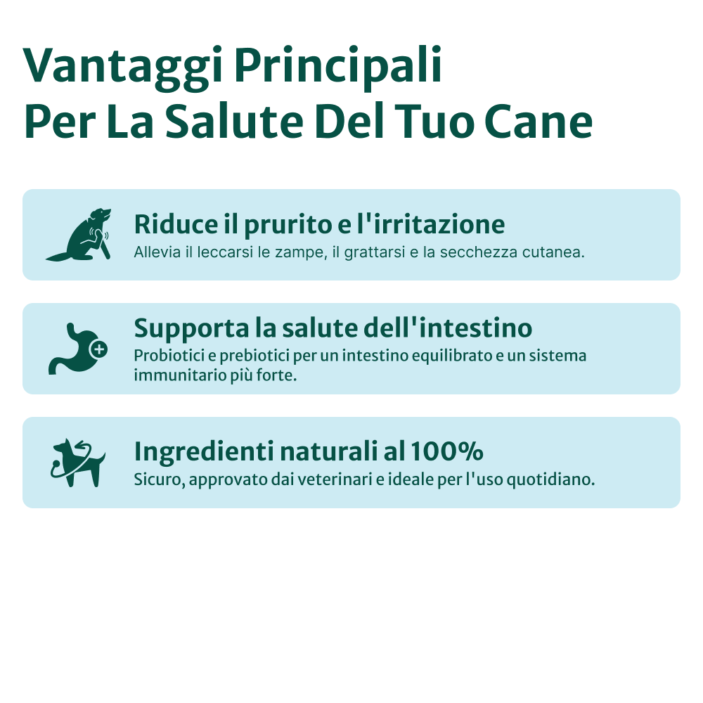 Sollievo Prurito🌿 | 100% Naturale | 60 integratori