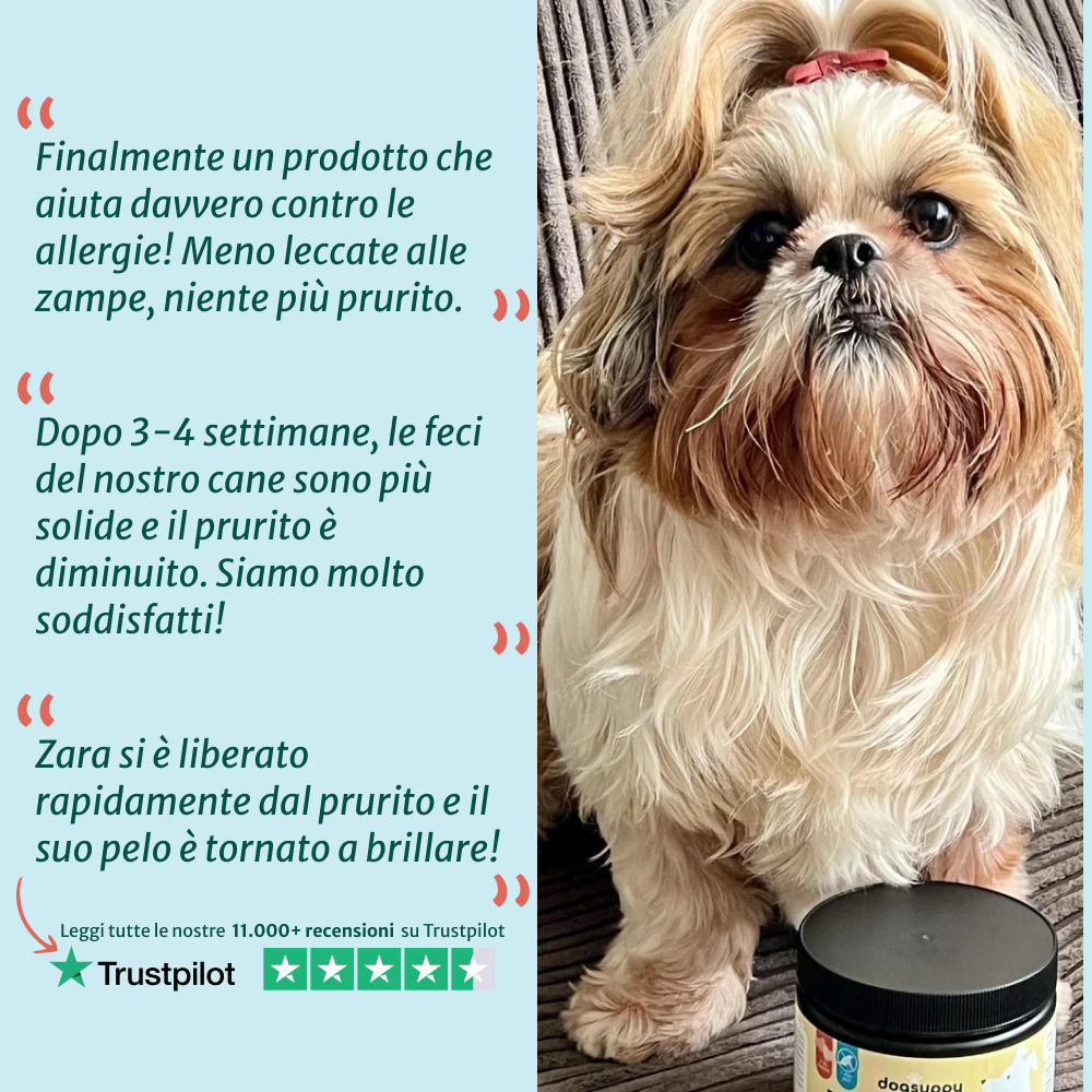 Sollievo Prurito🌿 | 100% Naturale | 60 integratori